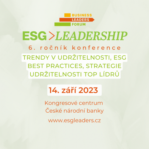 Konference ESG Leadership￼